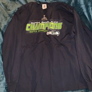 SeaHawks Super Bowl Champions Long Sleeve